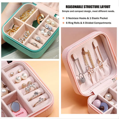 Mini Jewelry Storage Box Portable